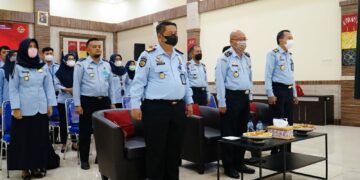 Transparansi dan Akuntabilitas, Kemenkumham Sulsel Ikuti Penyerahan LHP BPK RI kepada Kemenkumham RI