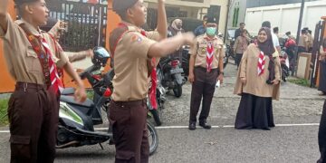 Ketua Kwartir Cabang Gerakan Pramuka Sulsel Suarakan Pemilu Jurdil