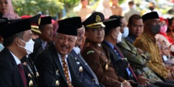 Bupati Pinrang Ikuti Upacara HUT Bhayangkara ke – 76