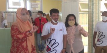 AIHSP, Dinkes Provinsi dan Pemkab Pinrang Gelar Gebyar Vaksin Covid-19 Inklusif, Sasar SLB
