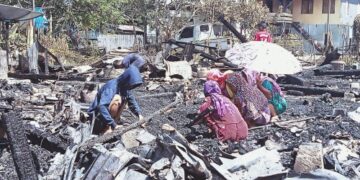 Tak Hanya Rumah, Bahar Juga Kehilangan Motor, Uang Hingga Puluhan Karung Gabah