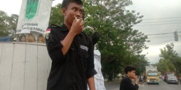 Bantu Korban Kebakaran, Gappembar Komisariat II Barru Turun ke Jalan