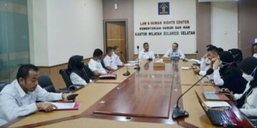 Kemenkumham Sulsel Harmonisasi Ranperda Pemprov Sulsel dan Parepare