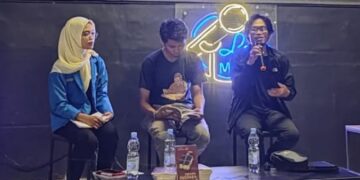Live Accoustic Warnai Bincang Buku “Pusaka Pustaka” PMII Komisariat IAIN Parepare