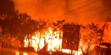 Kebakaran di Anggeraja Telan Korban Jiwa, Dua Rumah Ludes