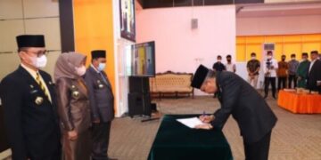Wali Kota Parepare Lantik Pejabat BKPSDMD