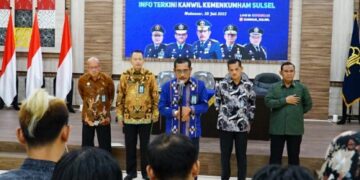 Kakanwil Kemenkumham Sulsel Ekspose Pelaksanan Tugas dan Fungsi Tiap Devisi 