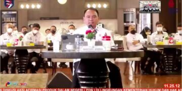 Sekjen Kemenkumham Ajak Maksimalkan Penggunaan Produk Dalam Negeri