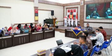 Kemenkumham Sulsel  Harmonisasi  Ranperda Pemprov Sulsel dan Kota Makassar