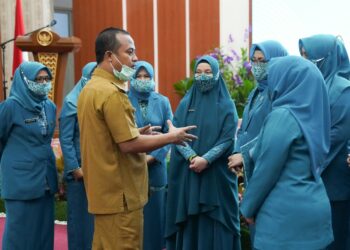 Hadiri Pelantikan Ketua PKK Sidrap, Gubernur Sulsel Berpesan Bisa Sinergitas dengan Pemerintah