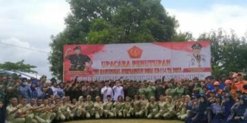 TNI Manunggal Membangun Desa Resmi Ditutup, Sejumlah Program Kesejahteraan Masyarakat Diselesaikan