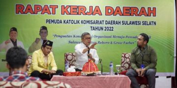 Jadi Pembicara di Rakerda, Taufan Pawe Ingatkan Pemuda Katolik Tidak Boleh Merasa Termarjinalkan