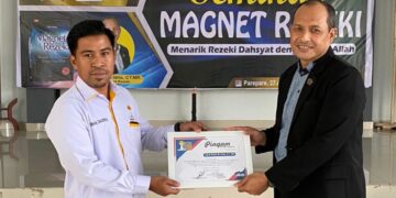 BPC HIPMI Parepare Gelar Seminar, Bahas 6 Jurus Magnet Rezeki