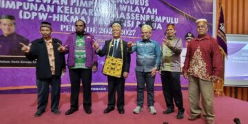 Bupati Enrekang Hadiri Pelantikan DPW HIKMA Papua