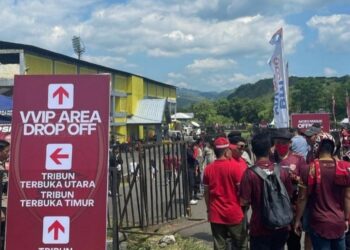Antrean Lebih Teratur, Stadion GBH Parepare Dibuat Lebih Nyaman dan Aman