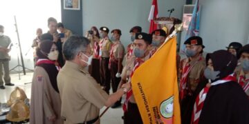 Lepas Kontingen Jamnas, Wali Kota Parepare Pesan Lahirkan Cerita dan Kebanggaan