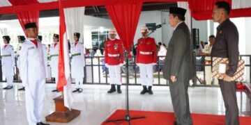 Bupati Sidrap Kukuhkan 30 Personel Paskibraka