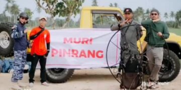 FASI Pinrang Turut Sukseskan Rekor Muri Pengibaran Merah Putih Serentak