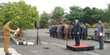 Upacara 17 Agustus, Penjabat Sekda Sidrap Bacakan Sambutan Gubernur Sulsel