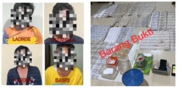 Satreskrim Polres Sidrap Gulung Pelaku Judi, Ada yang Puluhan Tahun Geluti Togel