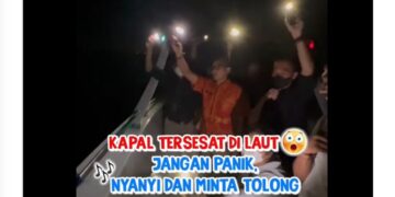 Kapal yang Ditumpangi Menteri Sandiaga Uno Kesasar, Warganet Mantaaap