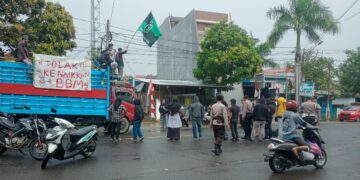 HMI Cabang Pinrang Turun Unjuk Rasa dan Tuntut 3 Hal Ini