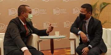 Gubernur Andi Sudirman Paparkan Potensi Sulsel di Hadapan Menteri Muda Singapura