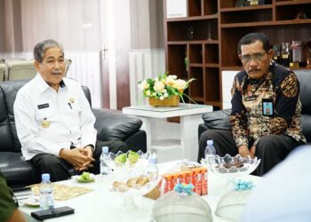 Perkuat Kerja Sama, Kakanwil Kemenkumham Sulsel Sambangi Bupati Sidrap