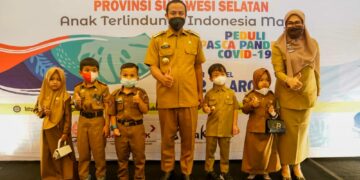 5 “Gubernur Cilik” Dampingi Gubernur Sulsel Berkegiatan