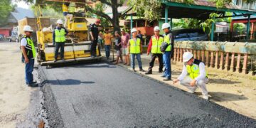 Rekonstruksi Jalan Ruas Pekkae – Takkalalla Memasuki Progres Trial Mix