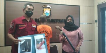 Diduga Karena Sakit Hati, AP Parangi A Hingga Lengan Kiri Sobek