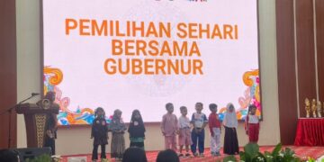 Murid TK Asal Sidrap Sehari Dampingi Gubernur Sulsel