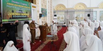 Lantik Pengurus BKMT Kecamatan, Ketua BKMT Sidrap Sampaikan Keutamaan Bermajlis Taklim