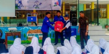 BMKG Gowa Goes to School di Daerah Pesisir Pantai di Pinrang