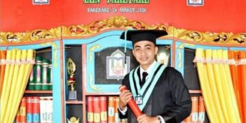 Mahasiswa Pasca Sarjana Asal Jeneponto Wisudawan Terbaik di IAIN Parepare