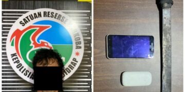 Halangi Petugas Gunakan Parang, DPO Narkoba Polres Sidrap Kabur