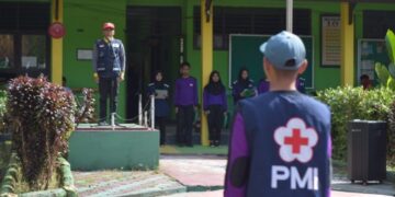 Ragam Lomba Warnai HUT PMI ke 77 di SMAN 5 Pinrang