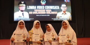 Siswa SMA PPM Rahmatul Asri Enrekang Juara Lomba Video Eduwisata se-Sulsel