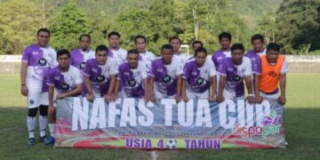 Bupati Enrekang Dukung Turnamen Nafas Tua Soccer Club