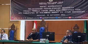 KPU se Sulbar Koordinasi ke PTUN Makassar