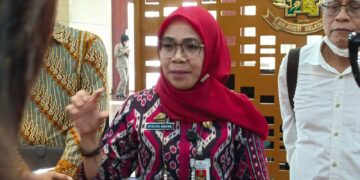 Kepala Dinas Peternakan dan Kesehatan Hewan (PKH) Sulsel Nurlina Saking