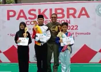 Membanggakan, Pelajar SMPN 9 Parepare Raih Dua Gelar Juara di Paskibra Competition 2022
