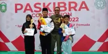 Membanggakan, Pelajar SMPN 9 Parepare Raih Dua Gelar Juara di Paskibra Competition 2022