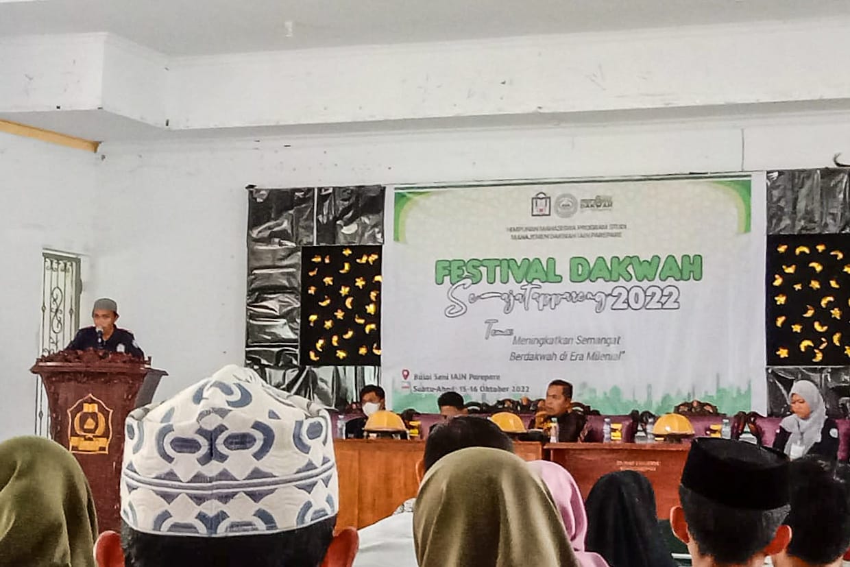 HMPS MD IAIN Parepare Gelar Festival Dakwah Se-Ajatappareng