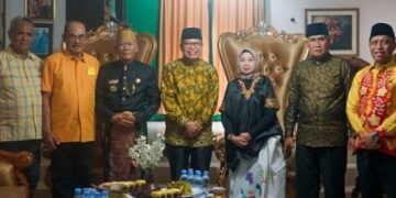 Silaturahmi, Datu Luwu XL Andi Maradang Mackulau Apresiasi Taufan Pawe