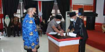 Pemkab Enrekang Angkat 138 Tendik Pegawai Pemerintahan Dengan Perjanjian kerja Tahap II