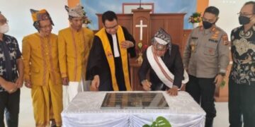 Gereja Jemaat Imanuel Terbangun, Panitia: Bantuan Bupati MB Komplit Ummat Muslim Juga Turut Serta