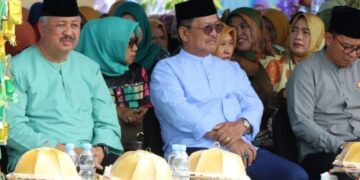 Bupati dan Wabup Pinrang Hadiri Maulid di Duampanua