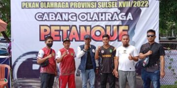 Porprov ke-17, Sidrap Raih Medali Pertama dari Atlet Petanque