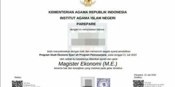 Lebih Ramah Lingkungan, IAIN Parepare Terbitkan Ijazah Digital Pertama di Luar Pulau Jawa